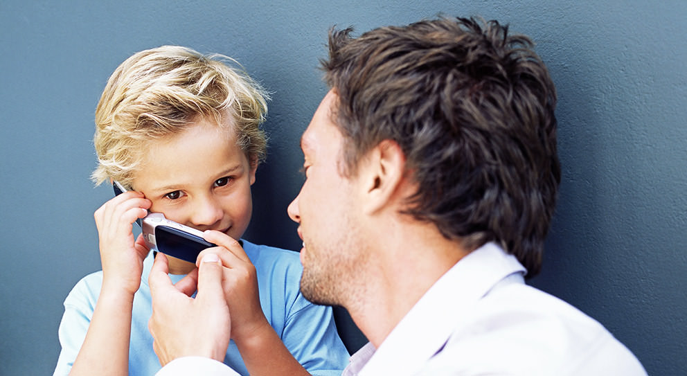 Vater und Sohn