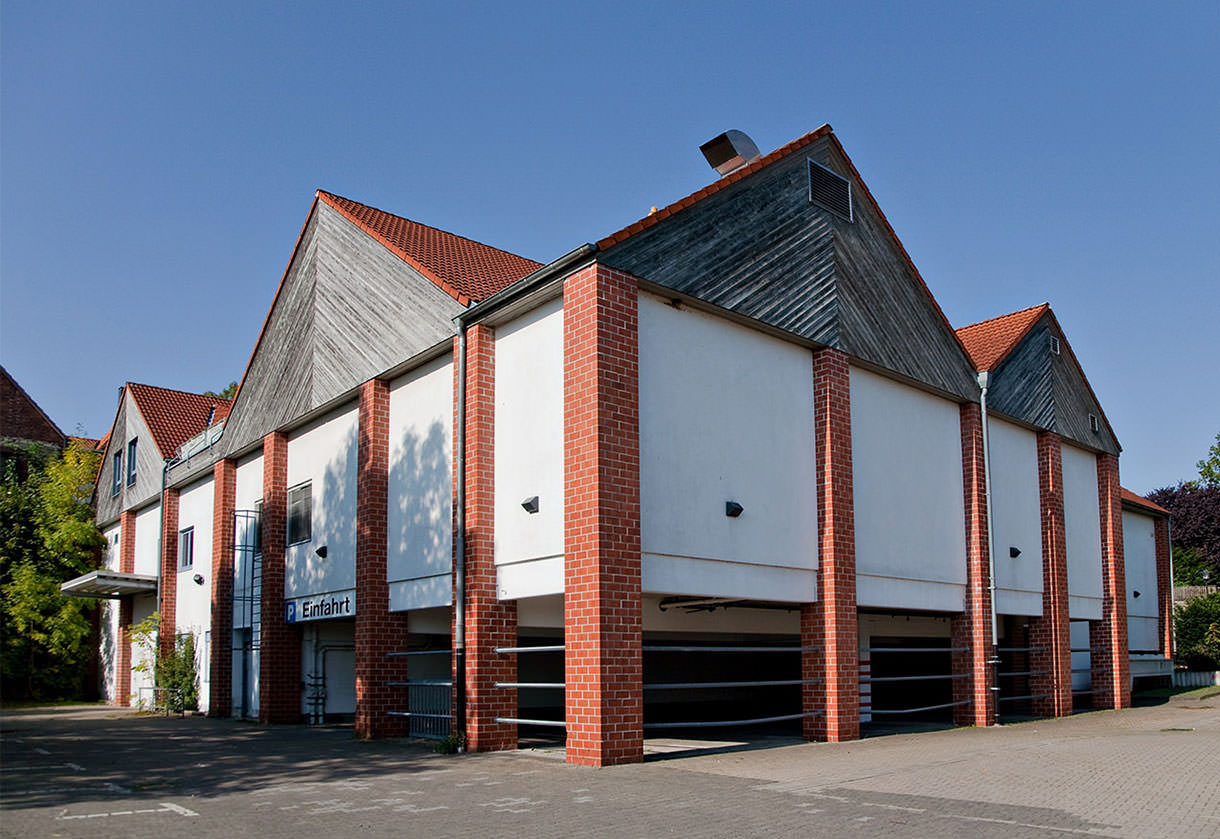 Parktplatz für den Netto-Markt
