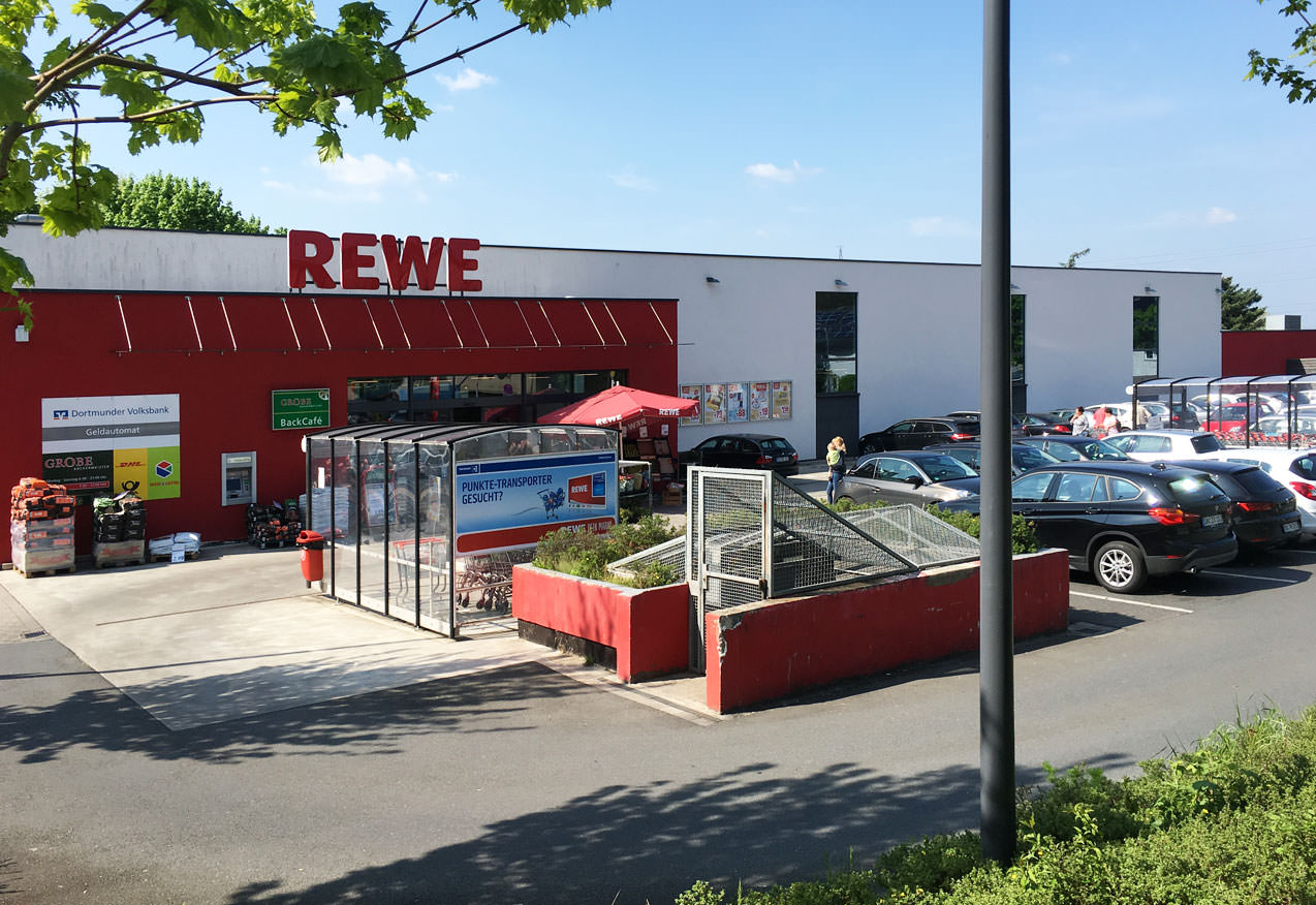 REWE am Funkturm von links