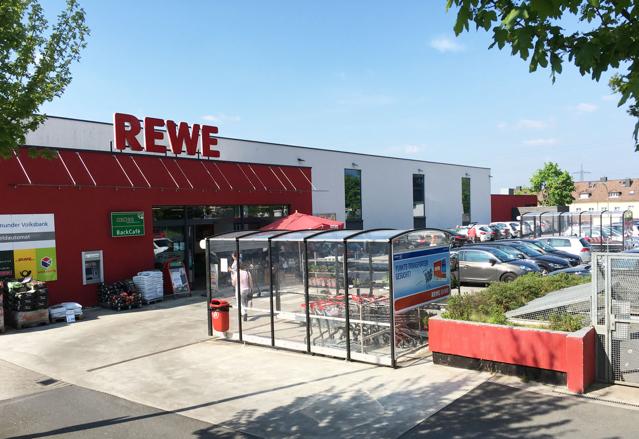 REWE am Funkturm von links